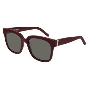Saint Laurent Sunglasses SL M40 - Burgundy